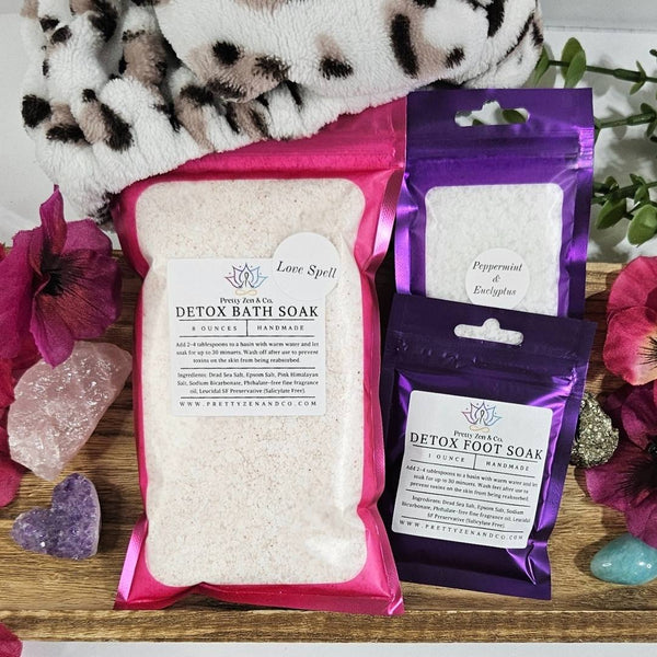 Detox Bath Salt & Foot Soak Bundle