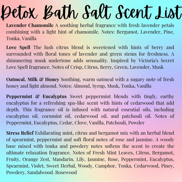 Detox Bath Salt & Foot Soak Bundle