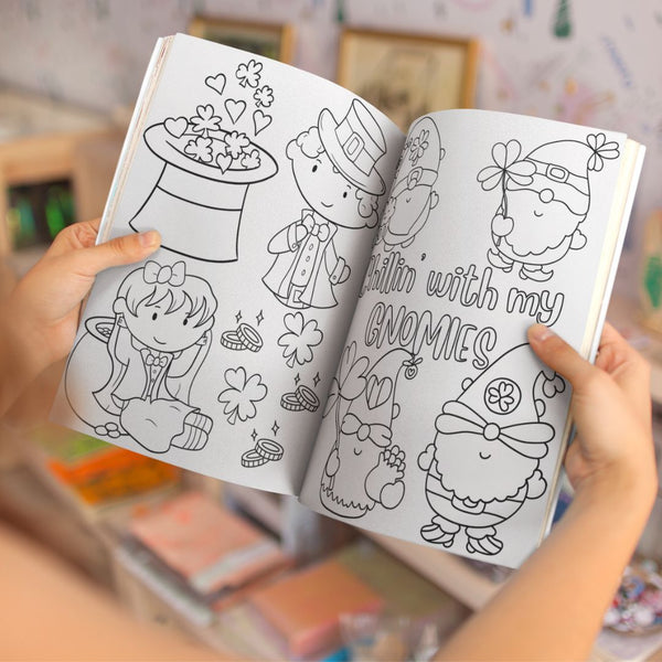 St. Patrick's Day Coloring & Activity Book