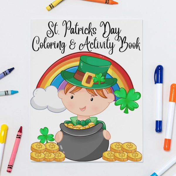 St. Patrick's Day Coloring & Activity Book